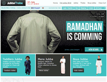 Tablet Screenshot of jubbathobe.com